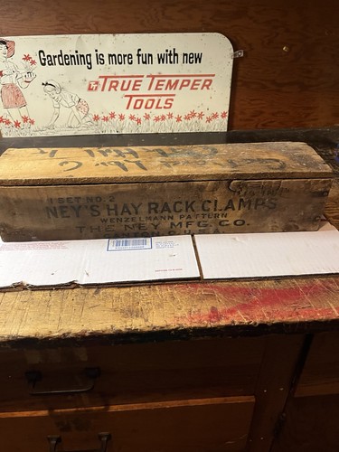 Vintage wooden crate ney - vintage,