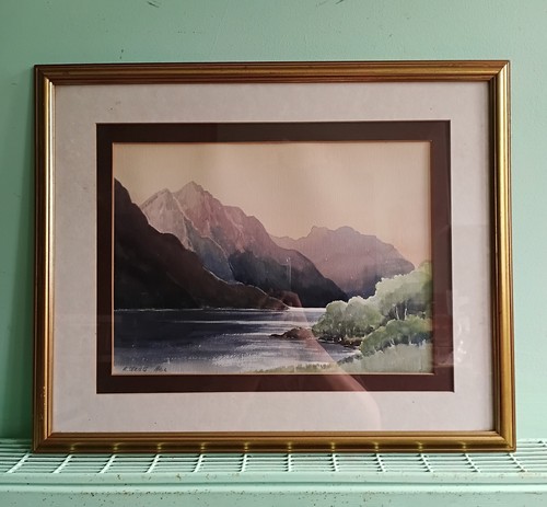 Vintage original watercolour