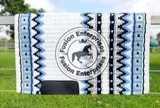 Western Horse Saddle pad Show Blanket 100%NEW ZEALAND WOOL - custom your design