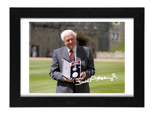 Sir david attenborough - sir, signed