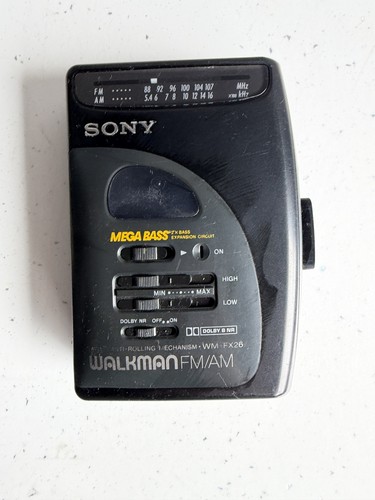 Sony fx26 cassette radio - sony, wm-fx26