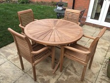 4 seater folding table Set