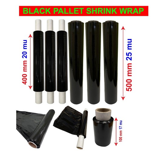 Black strong pallet stretch - black,