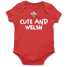 Cute and Welsh Baby Babygrow