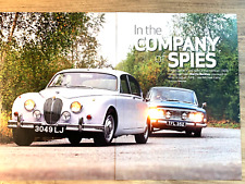 JAGUAR MK2 vs FORD ZODIAC - FRAMEABLE ART ORIGINAL CAR ROAD TEST REVIEW