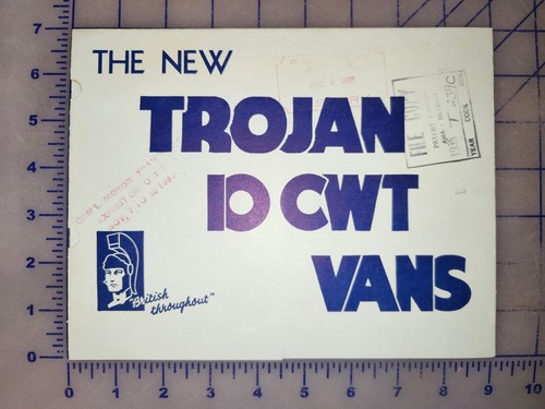 1935 trojan cwt van - trojan,
