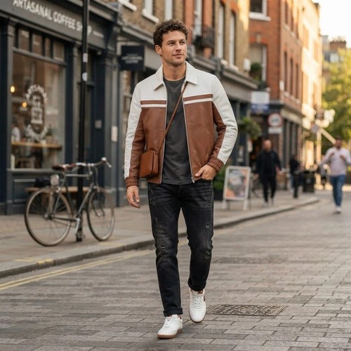 Men two tone - men's,