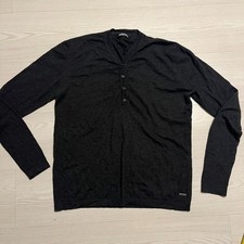 DKNY Henley Shirt Men Medium