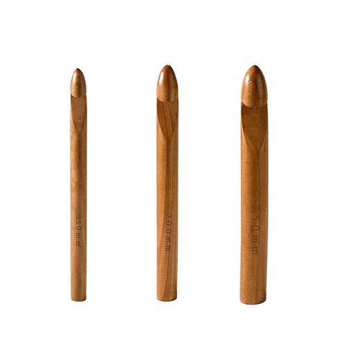Handmade wooden crochet hook - handmade,