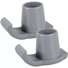 NEW 2PCS Folding Zimmer Walking Frame Glides Skis Cap Walker Feet Cover