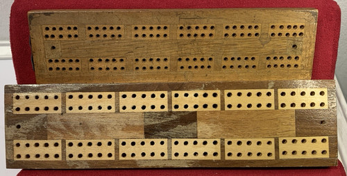 Vintage cribbage boards - vintage,