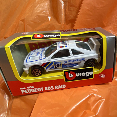 Bburago peugeot 405 raid - 405,