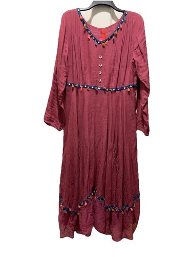 Ewa walla raspberry linen - i,