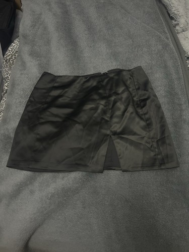 Satin skirt - satin,