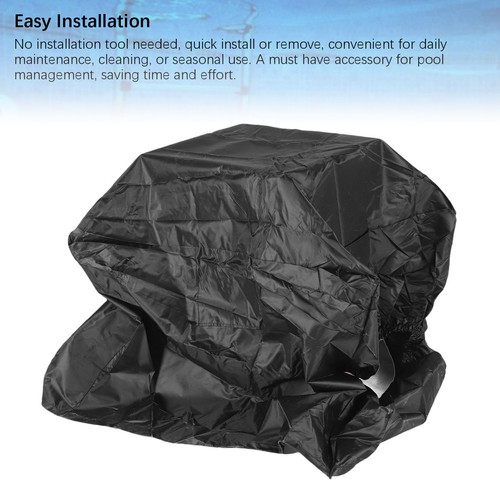 Outdoor pool heater - heater, cover
