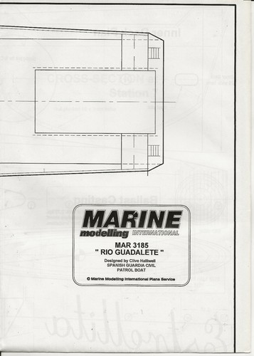 Model boat plans mar - plans, 3185