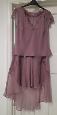 VINTAGE MARIA GRACHVOGEL SILK TOP & SKIRT + JASPER CONRAN BAG