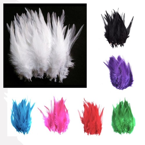 Solid colour fine feathers - feathers,