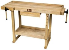 Beech Woodworking Bench -