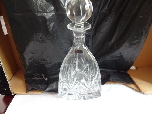 Thomas webb crystal decanter - crystal,