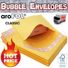 GOLD PADDED BUBBLE ENVELOPES