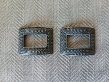 Pair of 19th Century Cut Steel Shoe Buckles