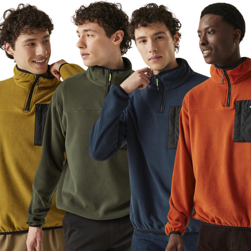 Regatta mens frankie half zip - regatta,