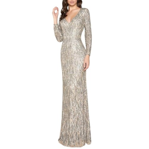 Mac duggal 4578 neck long - duggal, v-neck