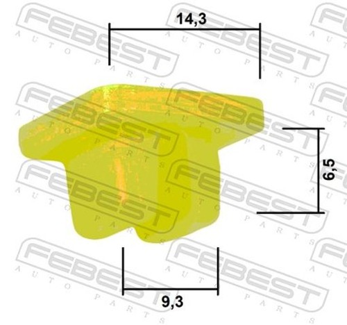 Fits febest 88570 - fits, 88570-105