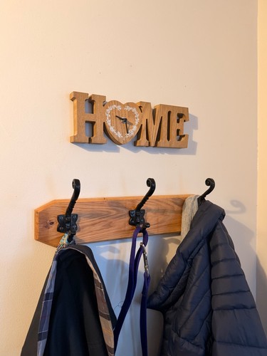 Wooden coat rack solid - coat,