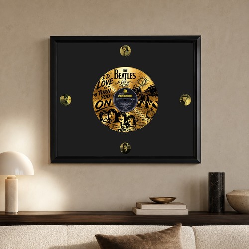 Beatles gold record - beatles,