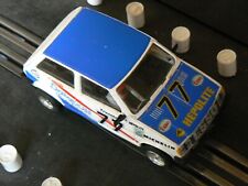 SCALEXTRIC C303 AUSTIN METRO 6R4 DATAPOST SERVICED/MIRRORS/OPENING HATCH/SUPERB