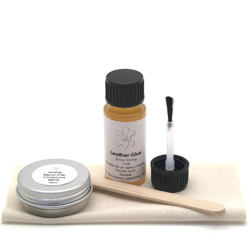 Leather repair kit - kit, filler