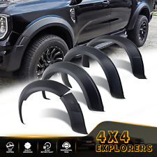 Matte Black Wheel Arches Wide