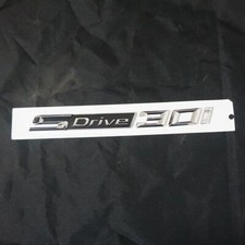 1PC Chrome SDrive 30i Plastic