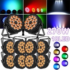 UKING 270W DMX RGBW LED 18 Par