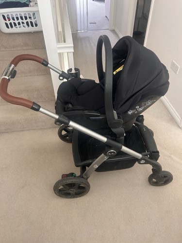 Silver cross buggy with all - silver,