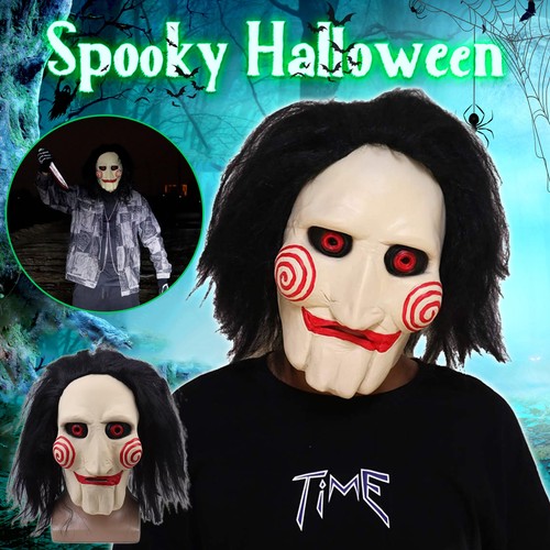 Scary halloween saw mask - halloween,
