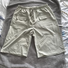 Ladies Pale Green Shorts Long
