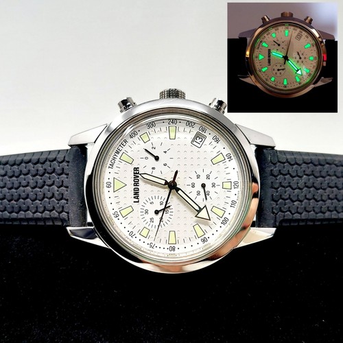 Land rover chronograph watch - rover,