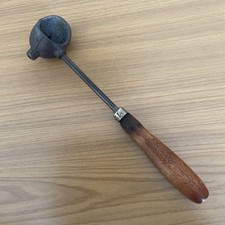 Antique Vintage Lead Melting Ladle - Unique Black Powder Balls Shot Reloading