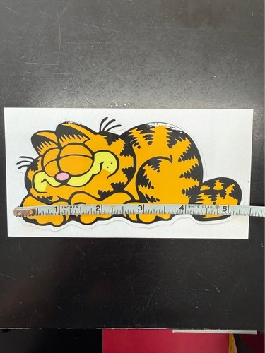 Garfield sleeping sticker 1978 - garfield,