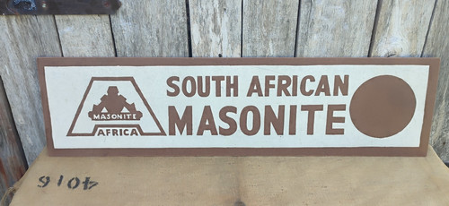 Old south african - old, masonite