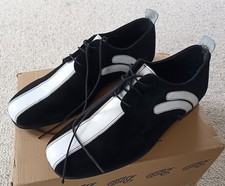 The JAM, Pau Weller, Mod Badger JAM Shoes ACE Face Black & White SIZE 44 Unworn,