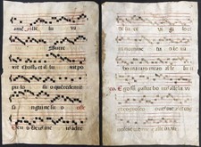 Antiphonary Parchment Vellum