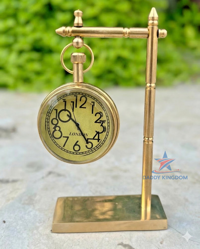 Clock beautiful nautical - clock, brass