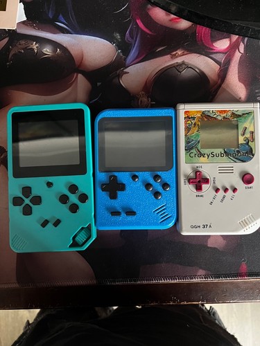 Handheld retro games - x3,