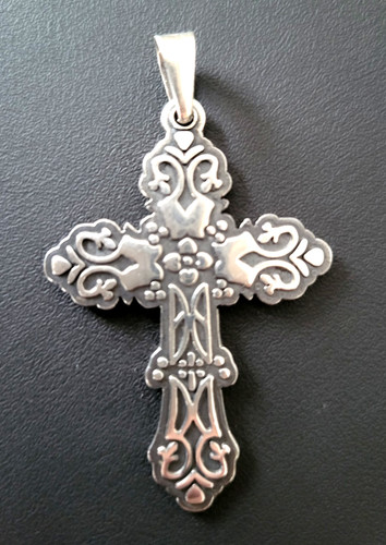 Mexico sterling silver rose - sterling,