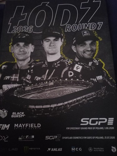 Speedway grand prix programme - speedway,