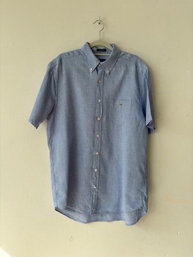 Gant shirt men large blue - gant,